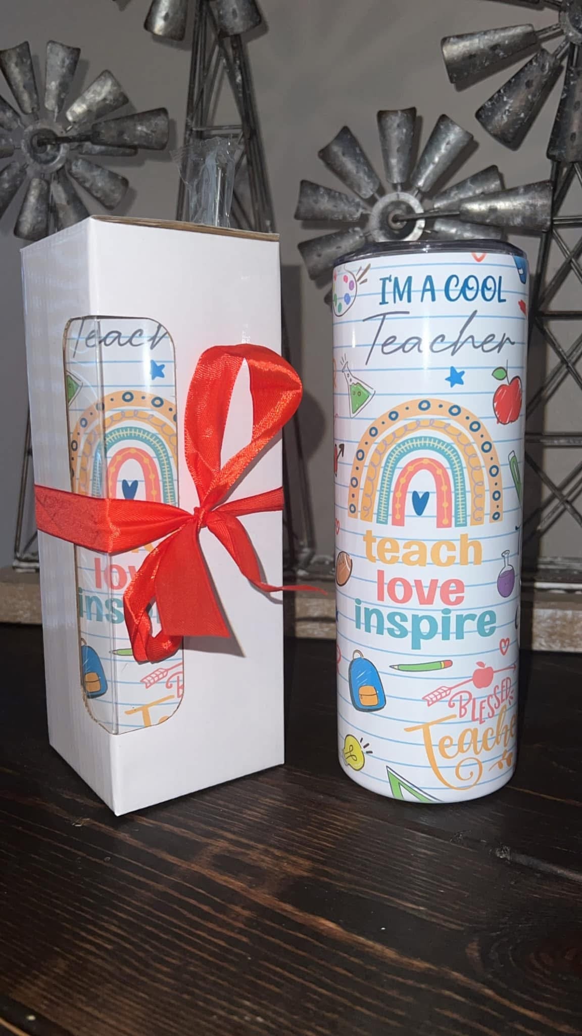 20 oz Cool Teacher Tumbler