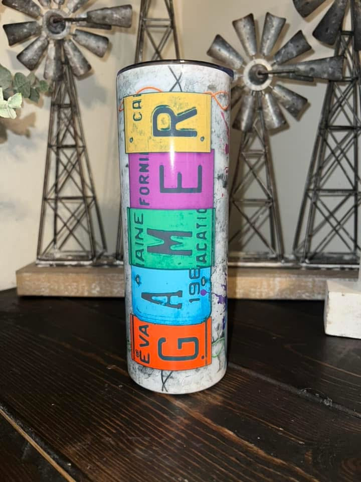 20 oz Gamer Tumbler