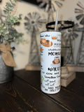20 oz Morgan Wallen Tumbler