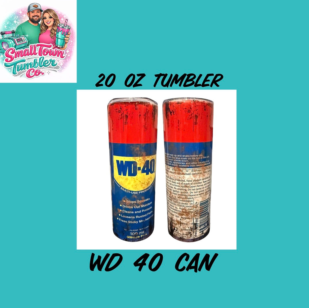 20oz WD-40 Can Tumbler