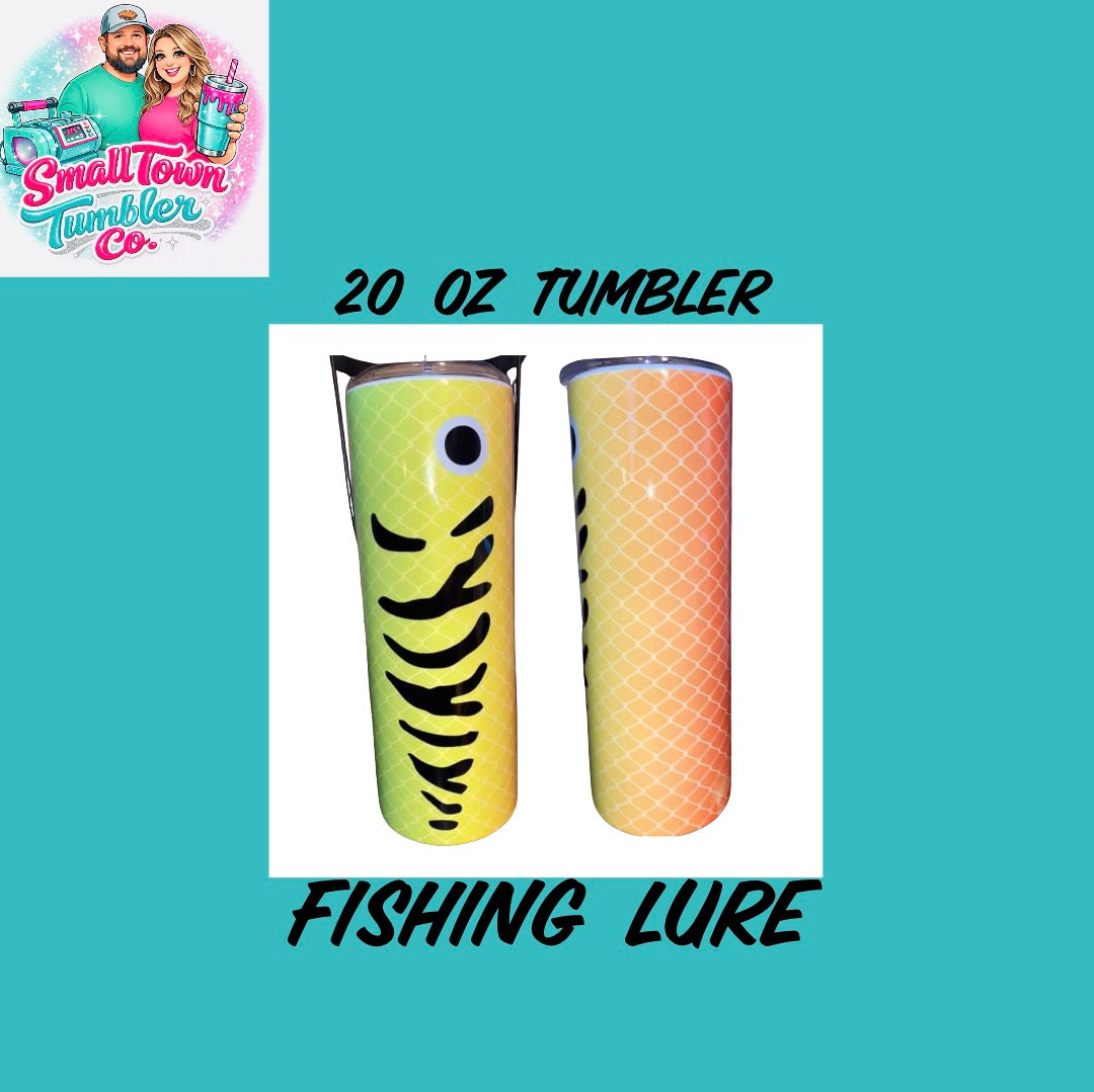 20oz Fishing Lure Tumbler